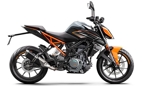 KTM Duke 250 مشکی نارنجی